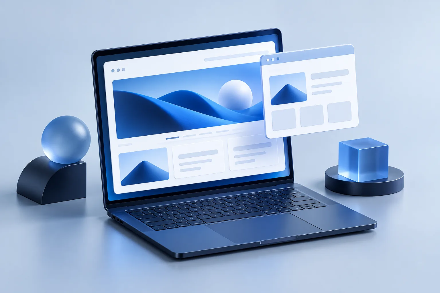 Concept illustration for Web Development